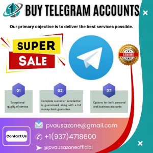 Buy Telegram Accounts