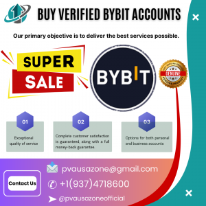 KYC verified Bybit crypto account for sale