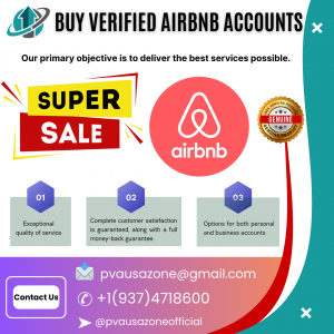 Buy verified Airbnb account with secure access and instant delivery
